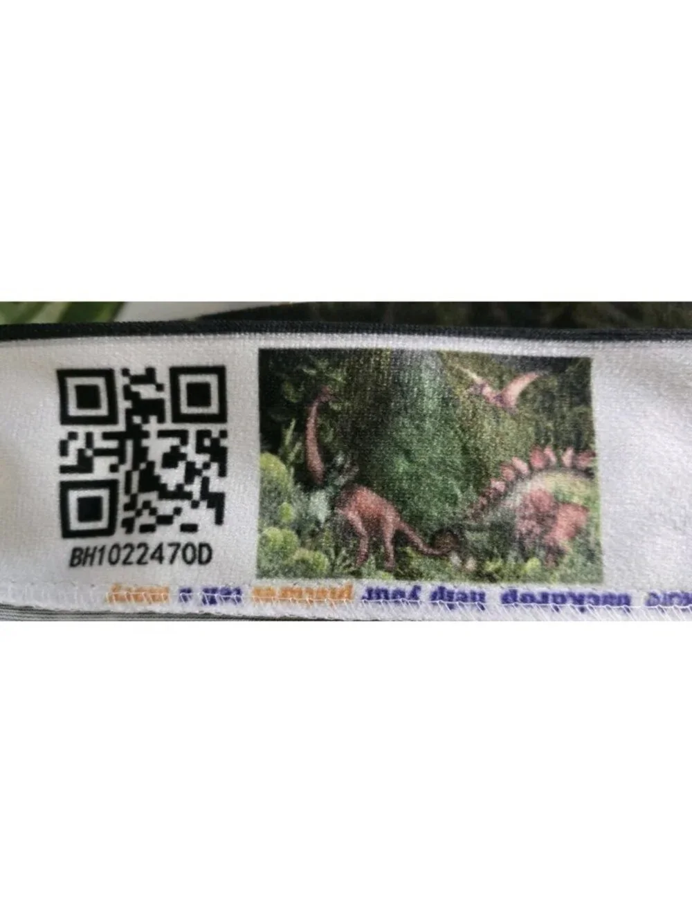 Kate Backdrop Wooden Dinosaur Jungle Background Wrinkle Free Washable 5' x 7'